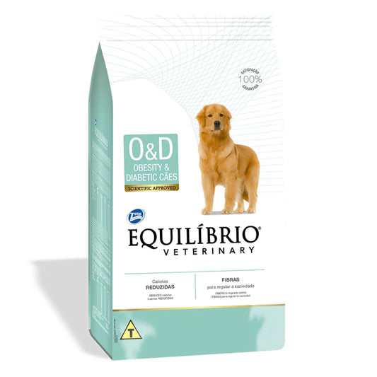 Equilibrio Veterinary Perro Obesity & Diabetics x 7.5 kg