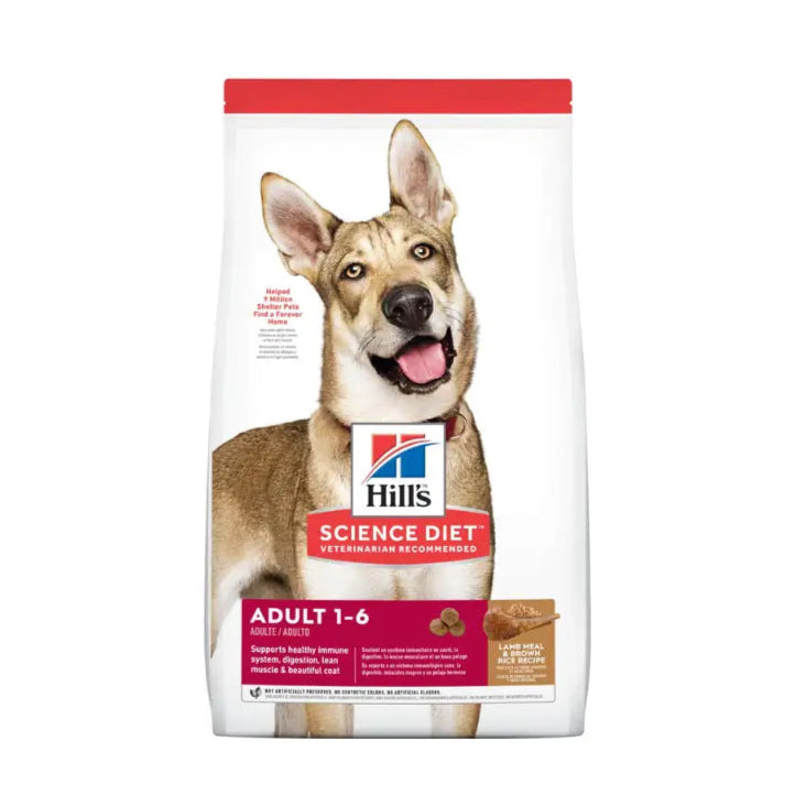 Hill's Science Diet PERRO Adulto - Cordero y Arroz Integral x 7 kg