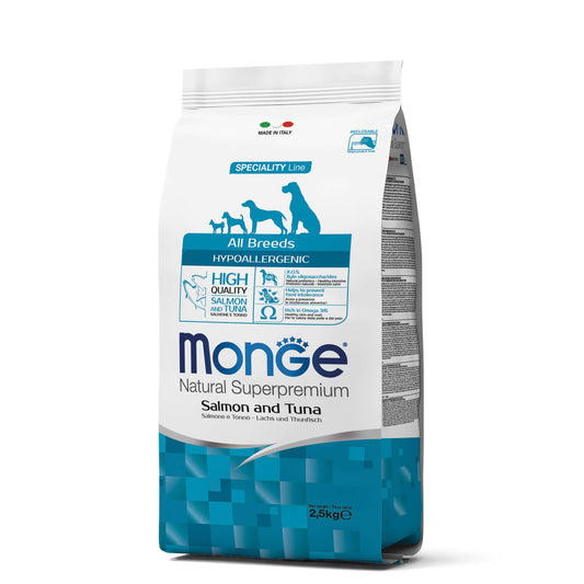 Monge Adulto Hypoallergenic Salmon Y Atun x 12 kg